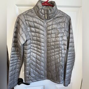 The North Face Metallic Gray Women's Jacket
